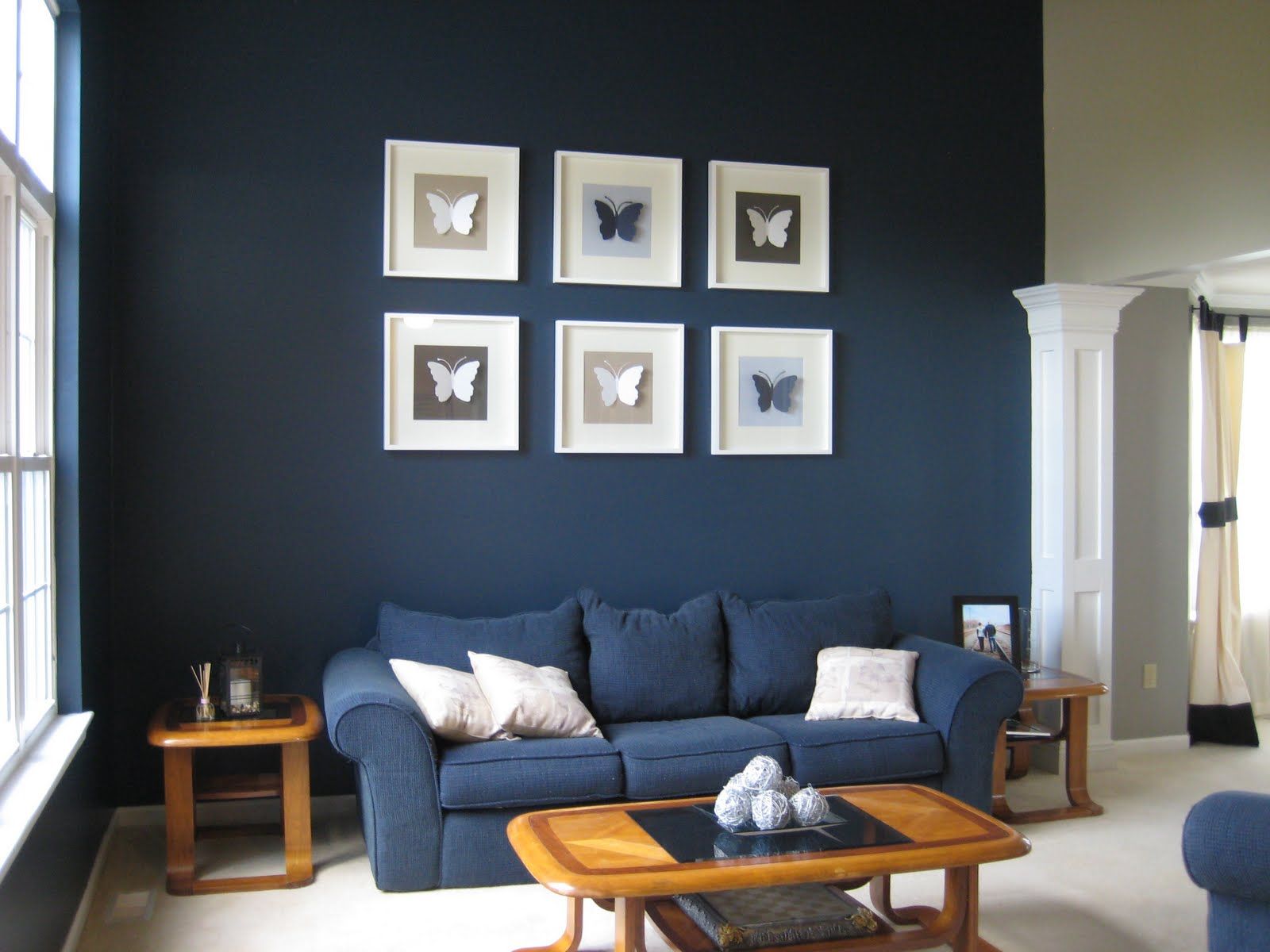 Featured image of post Dark Blue Living Room Paint Ideas