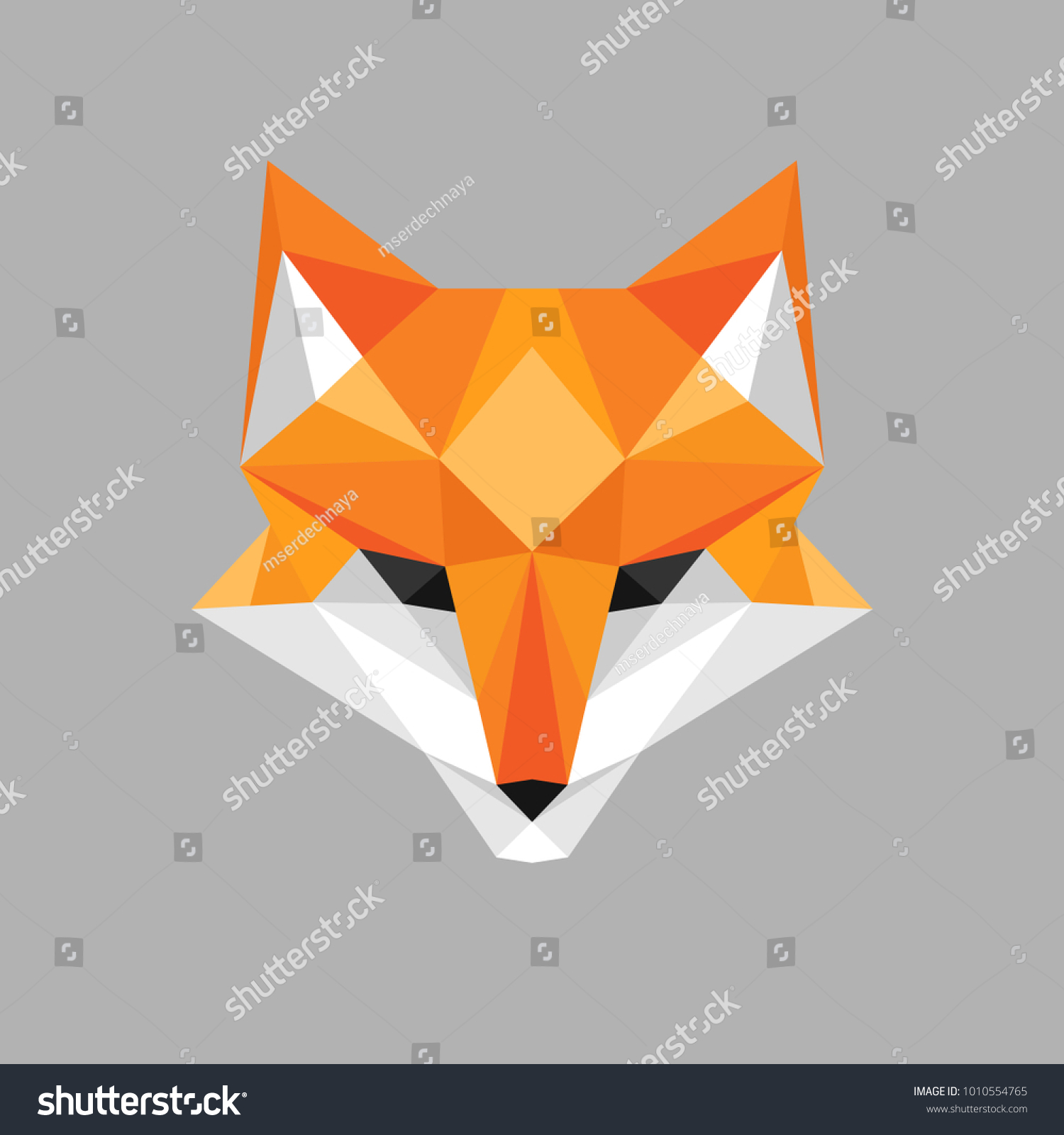 Featured image of post Geometric Fox Face