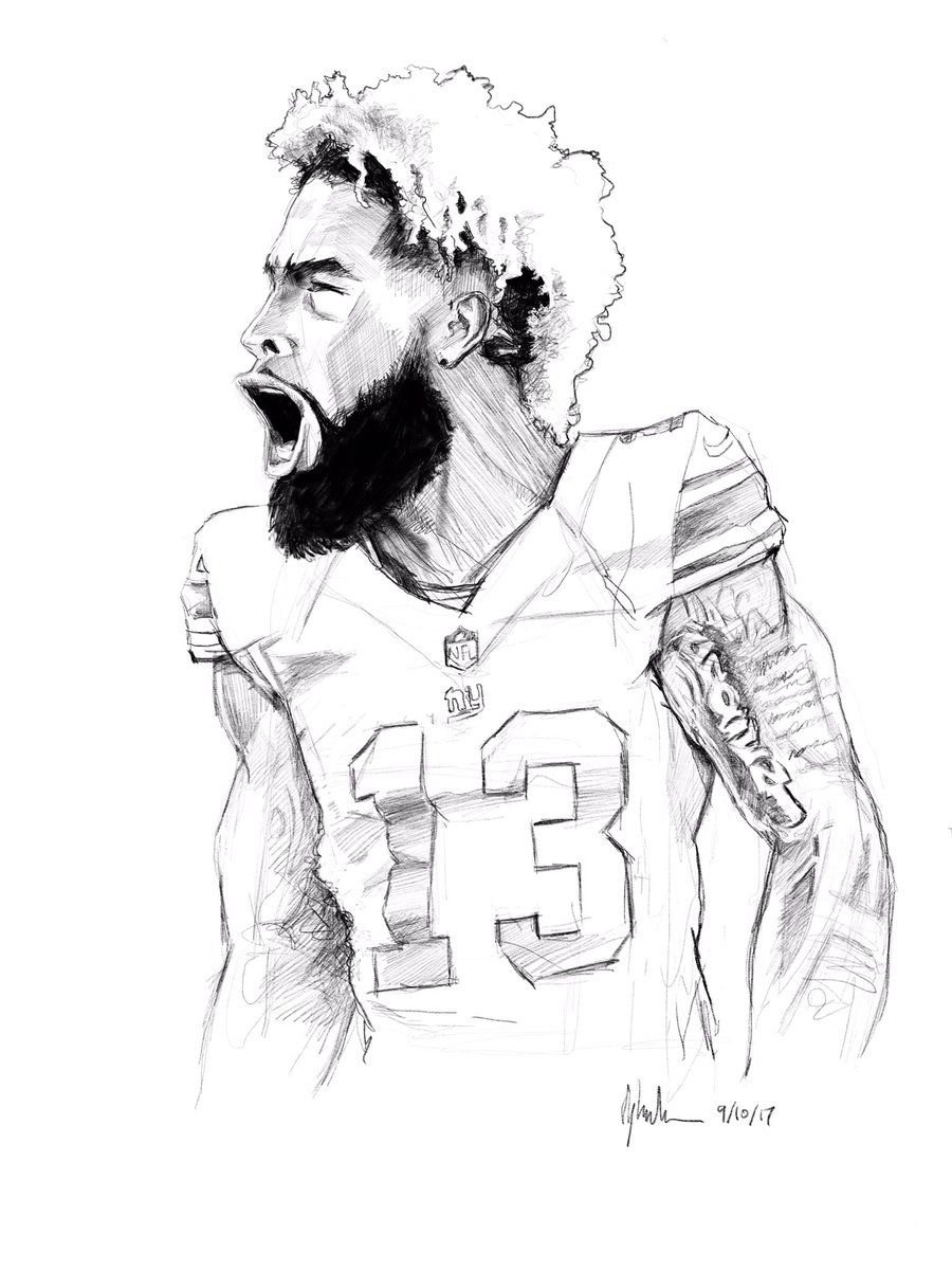 Featured image of post How To Draw Odell Beckham Jr Step By Step Easy