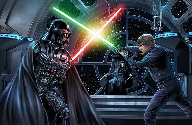 Featured image of post Luke Skywalker Vs Darth Vader Drawing