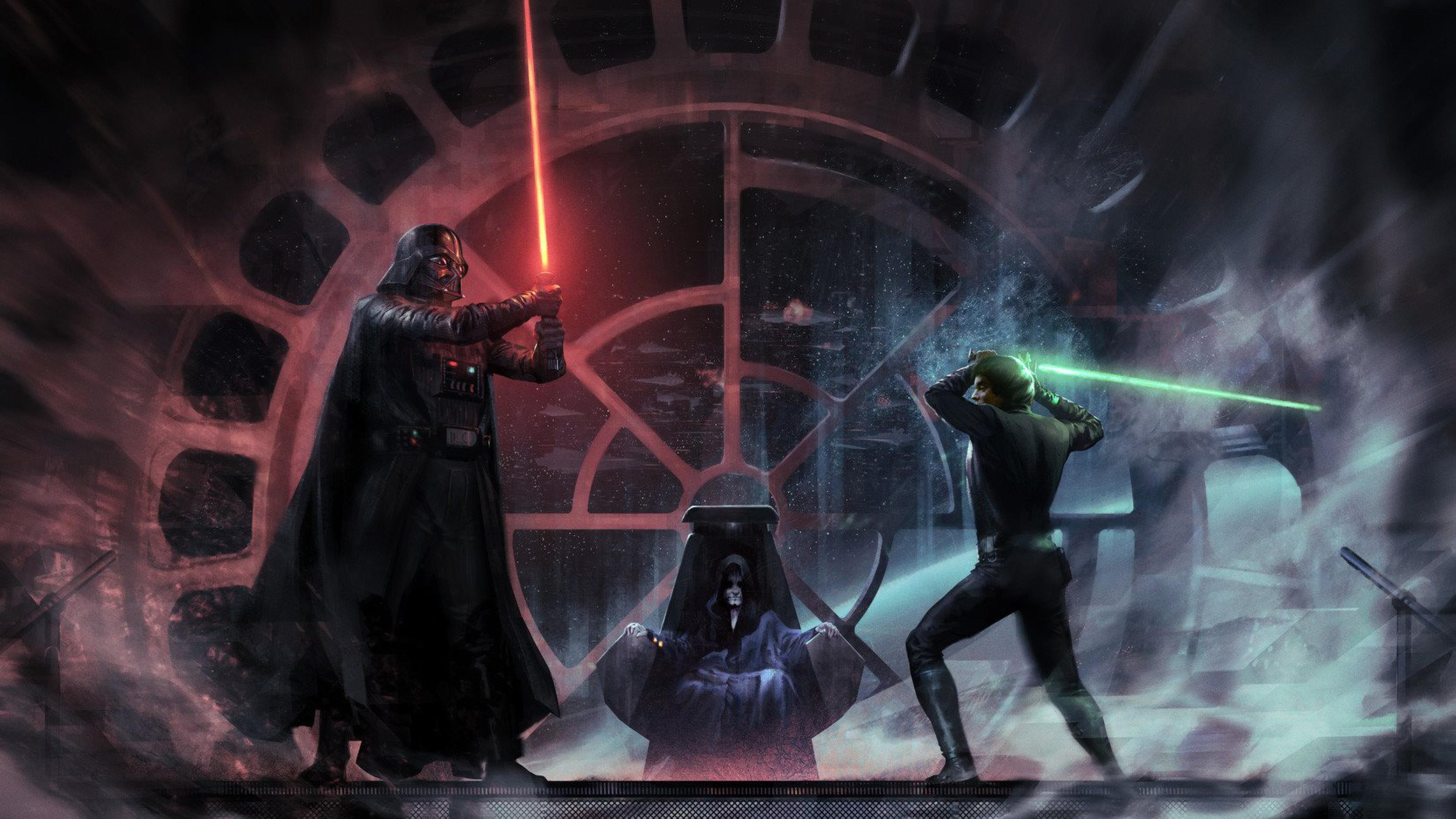 Featured image of post Luke Skywalker Vs Darth Vader Wallpaper